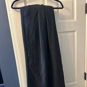 NWT Anthropologie The Avery Pleated Wide-Leg Trousers Pants 20W $148 Navy Blue